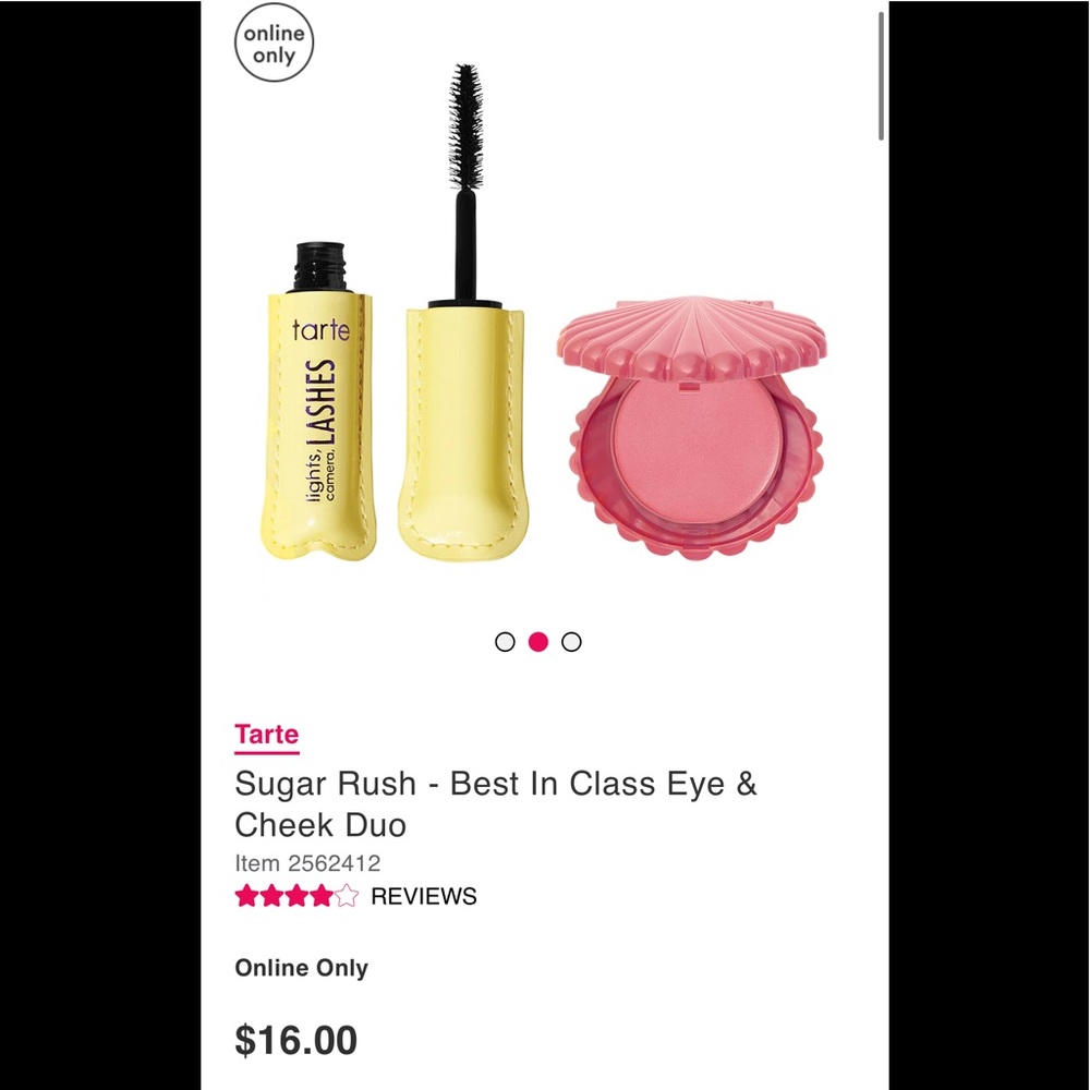 HP💛Tarte Sugar rush eye & cheek duo - Picture 2 of 11